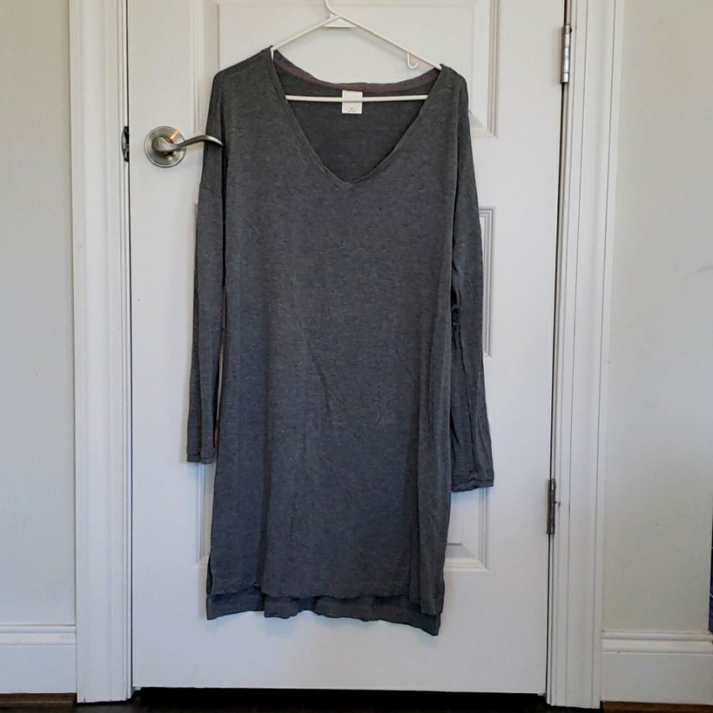 Soma lounging dress. 96 % rayon, 4 % spandex